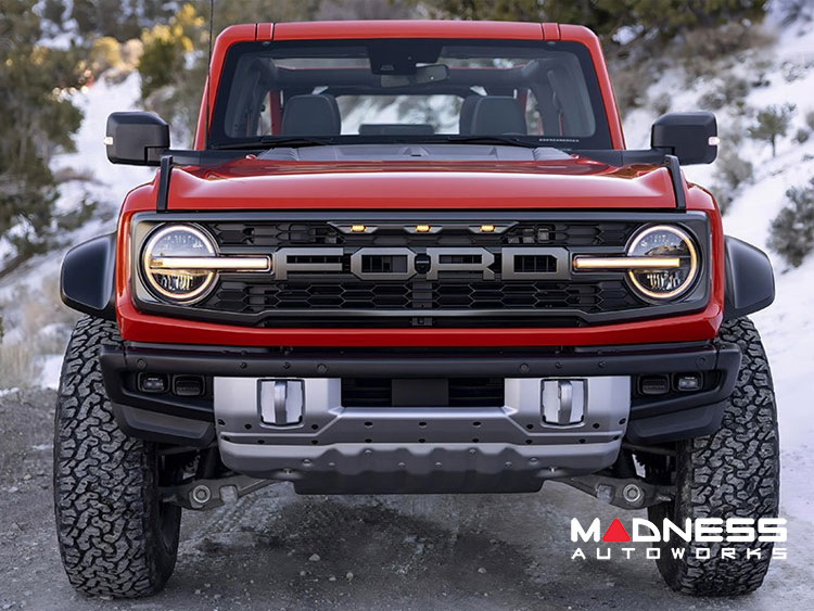 Ford Bronco Skid Plate - Front - Raptor Style 
